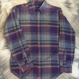 Ralph Lauren Button Down Shirt Classic Fit Medium